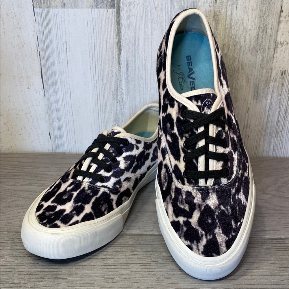 SeaVees Women's Legend Leopard Print Sneakers - 10